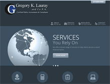 Tablet Screenshot of gklauraycpa.com